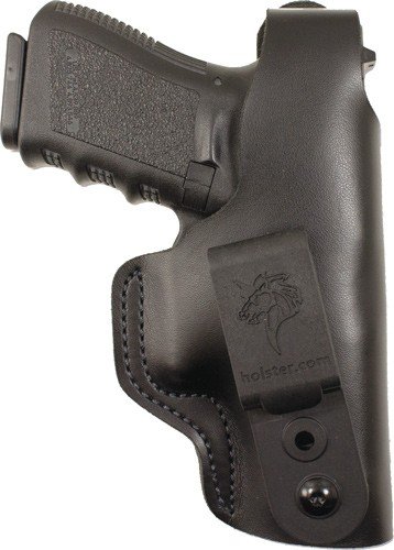 DESANTIS DUAL CARRY II HOLSTER - IWB/OWB RH LTHR XDS 9/45 BLK
