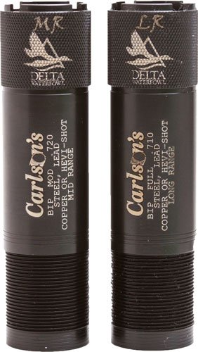 CARLSONS CHOKE TUBE WATERFOWL - 2PK 12GA M/L-RANGE INVECTOR+