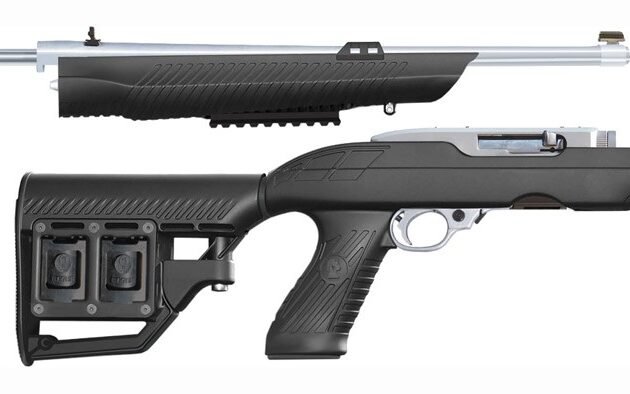 ADTAC RM-4 STOCK RUGER 10/22 - TAKE DOWN TACTICAL BLACK SYN