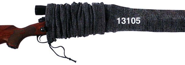 ALLEN GUN SOCK 52" KNIT GRAY - OVERSIZED SCOPED & NON-SCOPED