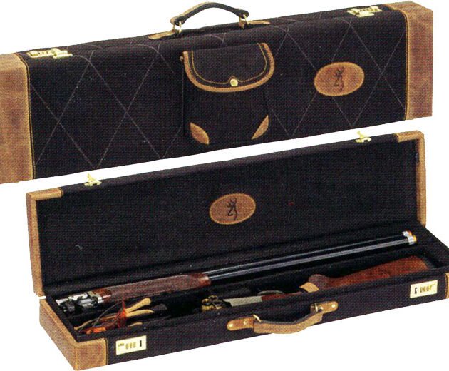 BROWNING LUGGAGE CASE O/U TO - 34" BBL LONA BLACK/BROWN