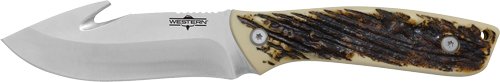 CAMILLUS WESTERN CROSSTRAIL - GUT HOOK 4.25" SS BLADE ANTLER
