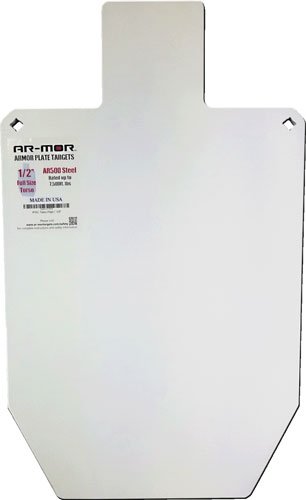 AR-MOR AR500 66% IPSC TORSO - TARGET 3/8" THICK STEEL