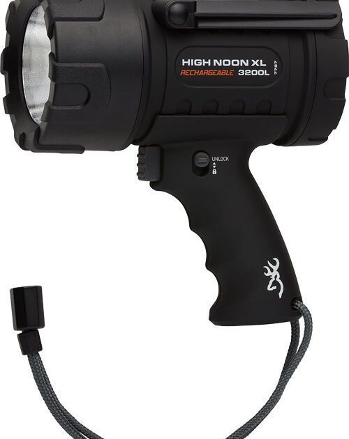 BROWNING HIGH NOON XL LED - SPOTLIGHT 3200 LUMENS RECHRGBL