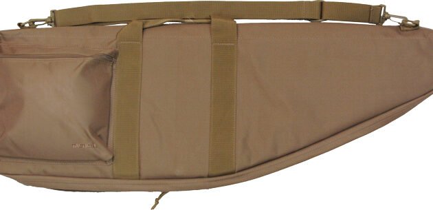 TOC TACTICAL RIFLE CASE 36" - EXTERNAL STORAGE POCKET TAN