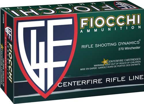 FIOCCHI 270 WIN 130GR PSP - 20RD 10BX/CS
