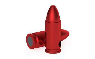 B/C DURA CAP TRAINING 9MM 6PK RED
