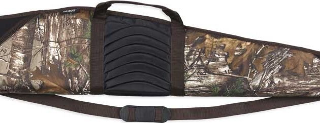 BULLDOG PINNACLE RIFLE CSE 48" - APHD CAMO W/ BLACK LEATHER