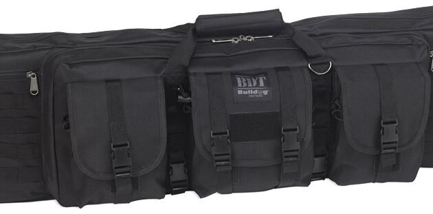 BULLDOG 37" SINGLE TACTICAL CS - 3 LARGE ACCESS POCKETS BLACK