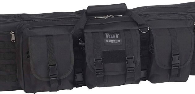 BULLDOG 47" SINGLE TACTICAL CS - 3 LARGE ACCESS POCKETS BLACK