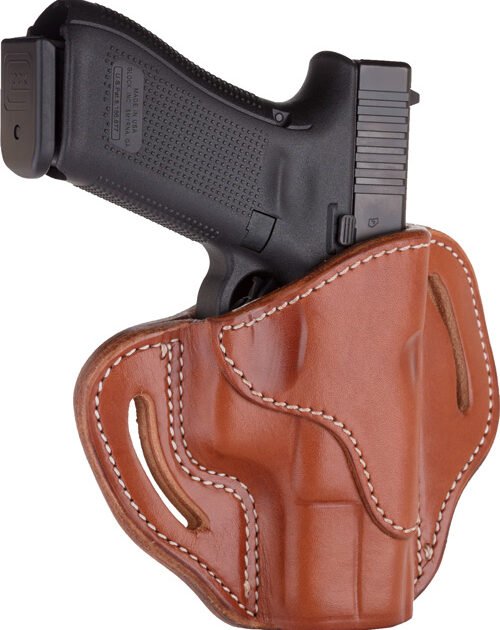1791 BH2.3 BELT HOLTR OWB MULT - FIT RH 1911 5" W/ RAILS BROWN