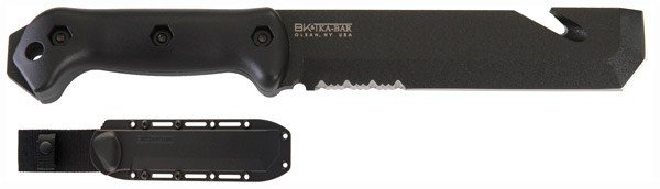 KA-BAR BECKER TAC TOOL - 7" SERRATED W/PLASTIC SHEATH
