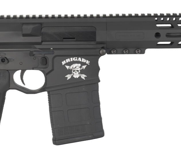BRIGADE BM-10LR 308 12.5 BLK SBA5 MLOK PG