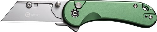CIVIVI UTILITY KNIFE ELEMENTUM - 2.26" GREEN W/3 EXTRA BLADES