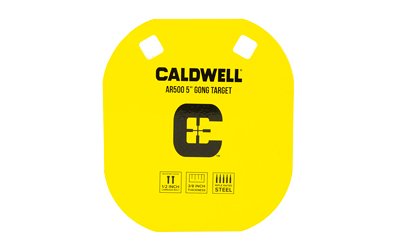 CALDWELL AR500 5" YELLOW