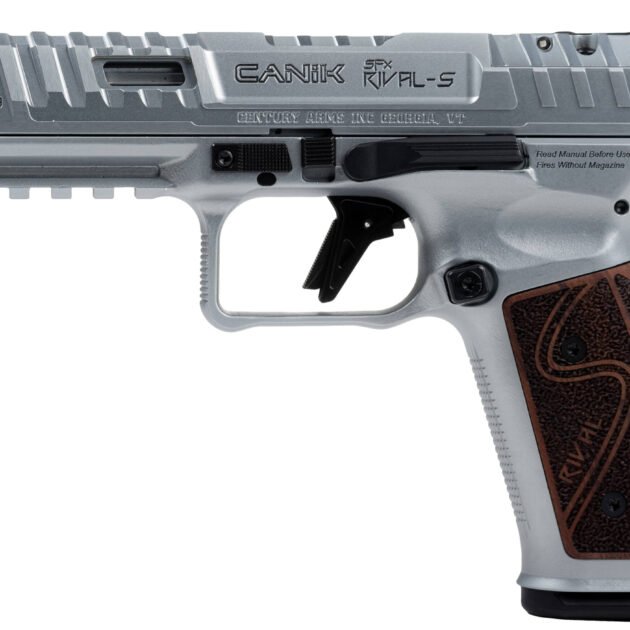 CANIK RIVAL-S ROSEWOOD CHROME 9MM 5 18RD