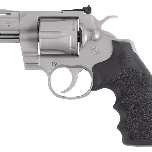 CLT PYTHON 357MAG 2.5 MATTE SS HOGUE 6RD
