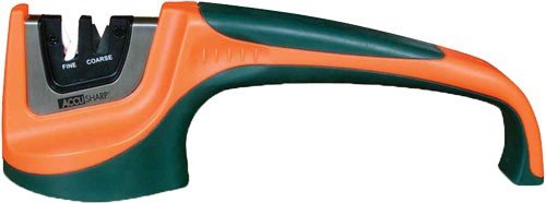 ACCUSHARP PULL THROUGH - SHARPENER ORANGE/GREEN