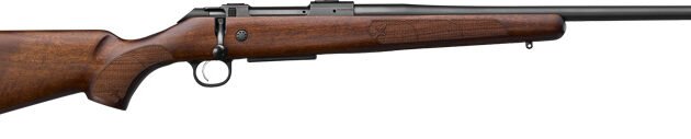 CZ 600 PLUS AMERICAN 243 WIN - 20" BLACK WALNUT STOCK