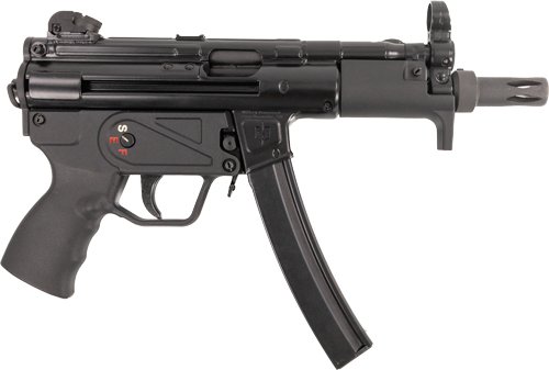 MAC 5K 9MM PISTOL 5.8" BBL - THREADED 2-30RD MAGS BLACK