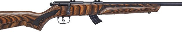 SAVAGE MARK II MINIMALIST - 22LR 18" MATTE/BROWN LAMINATE