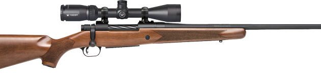 MOSSBERG PATRIOT COMBO 6.5CM - 22" VORTEX 3-9X40 BLUED/WALNUT