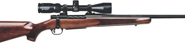 MOSSBERG PATRIOT COMBO 22-250 - 22" VORTEX 3-9X40 BLUED/WALNUT