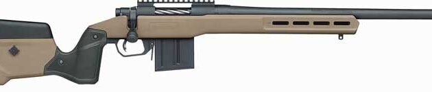 MOSSBERG PATRIOT LR 308WIN 22" - THREADED 7RD MATTE BLUE ADJ