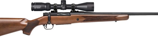 MOSSBERG PATRIOT COMBO 350 LEG - 22" VORTEX 3-9X40 BLUE WALNUT