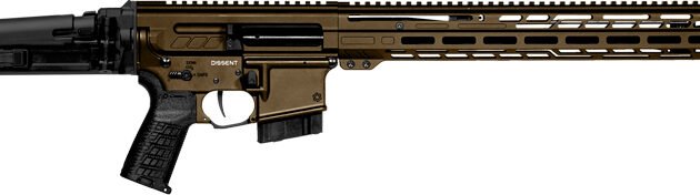 CMMG RIFLE DISSENT MK4 22 ARC - 16" 10RD FOLDING STOCK BRONZE
