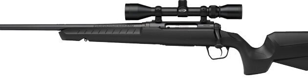 SAVAGE AXIS XP 243 22" LH - W/3-9X40 BLACK/BLACK
