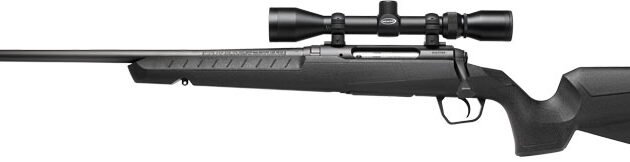 SAVAGE AXIS XP 7MM-08 20" LH - COMPACT W/3-9X40 BLACK/BLACK