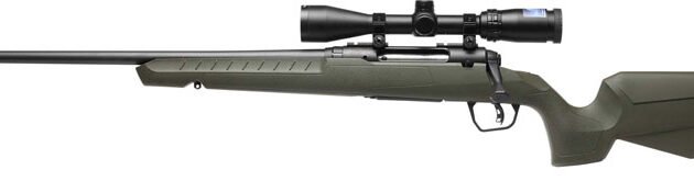 SAVAGE AXIS 2 XP 223 22" LH - W/3-9X40 MATTE/GREEN