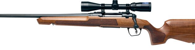 SAVAGE AXIS 2 XP 6.5CM 22" LH - W/3-9X40 MATTE/HARDWOOD