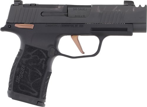 SIG P365 XL 9MM 3.1" XRAY3 OR - (2)10RD ROSE KIT/BLACK CA COMP