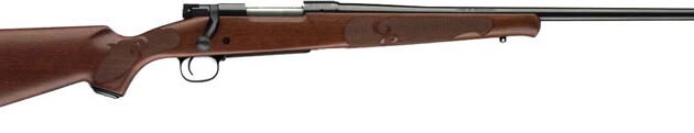 WINCHESTER MODEL 70 6.5CM 22" - FEATHERWEIGHT BLUED/WALNUT