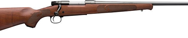 WINCHESTER MODEL 70 6.8WESTERN - 24" FEATHERWEIGHT BLUE/WALNUT