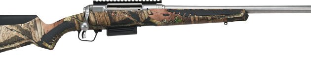 SAVAGE 220 SLUG 20GA W/RAIL - 22" SS/ACCUFIT MOBU SYNTHETIC