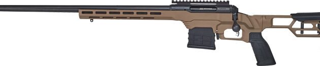 SAVAGE 110 PRECISION LH 24" - 338LAPUA MDT LSS CHASSIS FDE