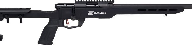 SAVAGE B22 PRECISION 22LR 18" - HB MDT CHASSIS W/RAIL BLACK
