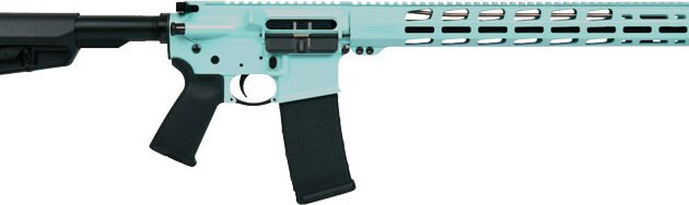 RUGER AR556 MPR 223 30-SHOT - TURQUOISE CERAKOTE