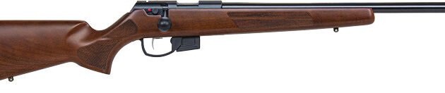 ANSCHUTZ 1761 HB 22LR 20" - BLUED/WALNUT CLASSIC 2-STG
