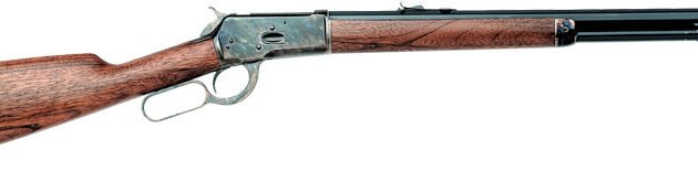 CIMARRON 1892 45LC 20" OCT. - CASE COLORED/BLUED WALNUT