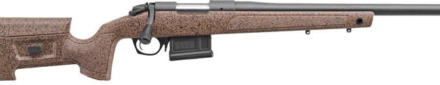 BERGARA B14 HMR 22-250 24" - BLACK CERA/BROWN MINI CHASSIS