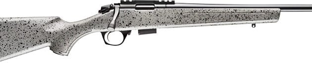 BERGARA BMR MICRO 22LR 18" #4 - W/RAIL BLUED/GREY 5RD/10RD MAG