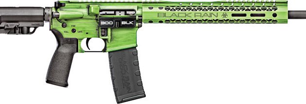BLACK RAIN SPEC+ FUSION RIFLE - 300BLK 16" ZOMBIE GREEN 30RD