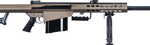 BARRETT M82A1 RIFLE 50BMG - 20" FLUTED 1:15" 10RD FDE