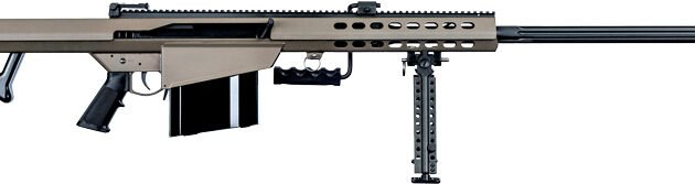 BARRETT M82A1 RIFLE 50BMG - 29" FLUTED 1:15" 10RD FDE