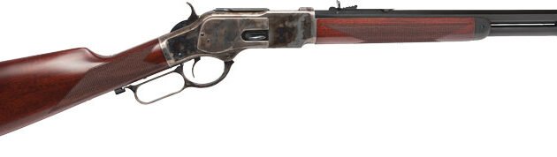 CIMARRON 1873 SADDLE RIFLE - 44/40 WIN 18" CC/BLUED WALNUT