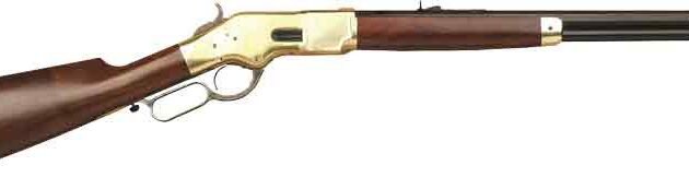 CIMARRON 1866 YELLOWBOY 38SP - 20" OCTAGON BRASS/BLUED WALNUT
